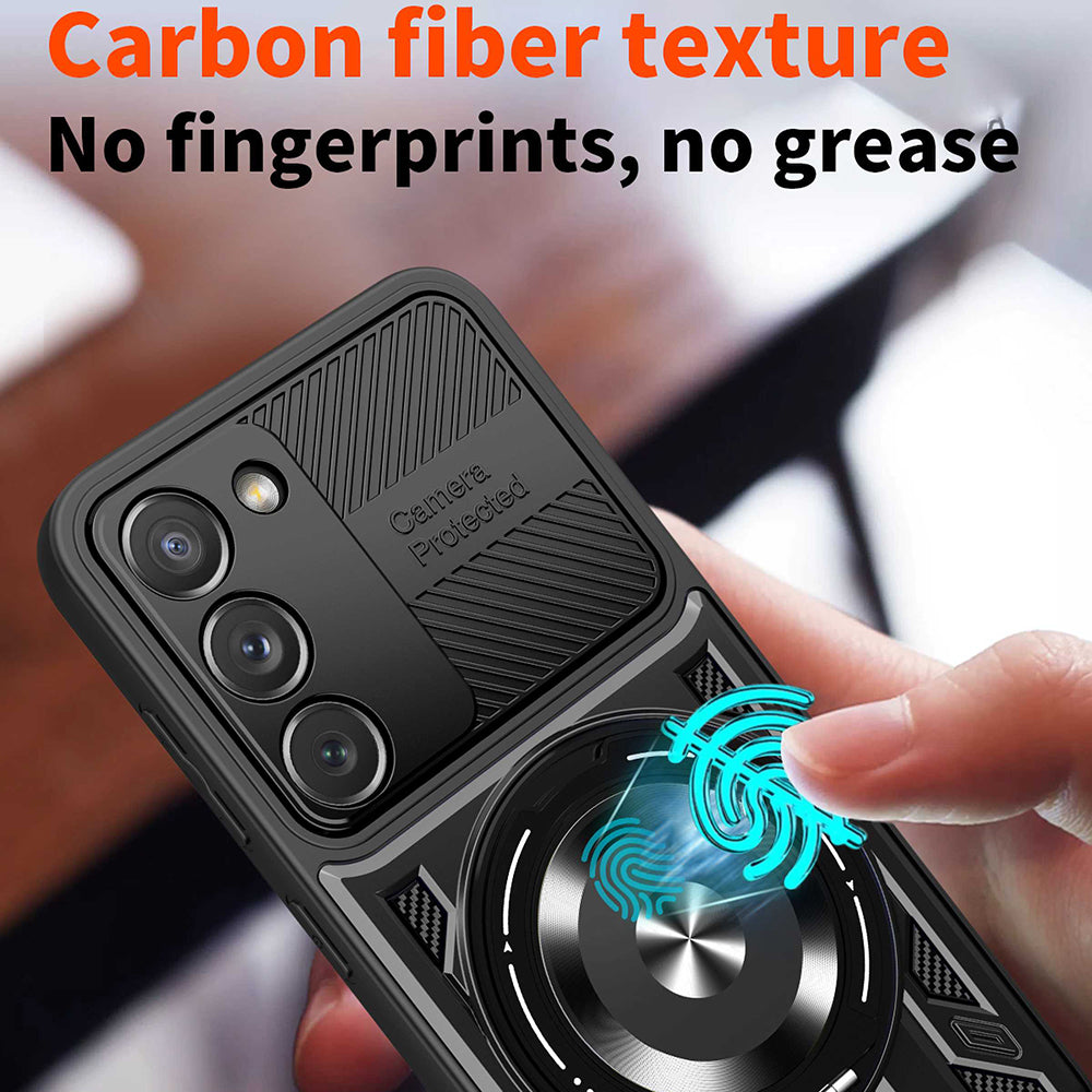 Θήκη για Samsung Galaxy S23 S911, Techsuit, RuggedCam, Μαύρο