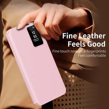 Case for Samsung Galaxy S23 S911, Techsuit, SmartView, Pink