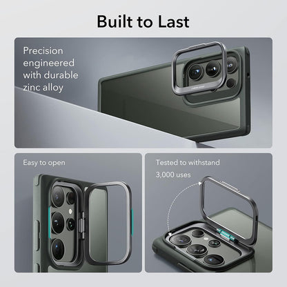 Θήκη για Samsung Galaxy S23 Ultra S918, ESR, Classic Kickstand, Διάφανο Πράσινο