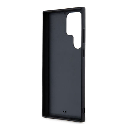 Θήκη για Samsung Galaxy S23 Ultra S918, Karl Lagerfeld, 3D Rubber Glitter Logo, Μαύρη