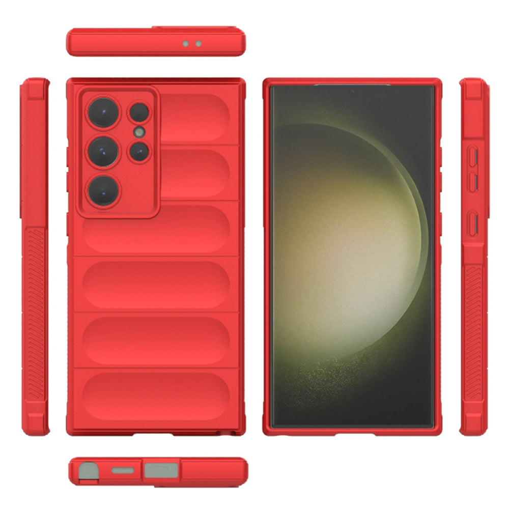 Θήκη για Samsung Galaxy S23 Ultra S918, Techsuit, Magic Shield, Κόκκινο