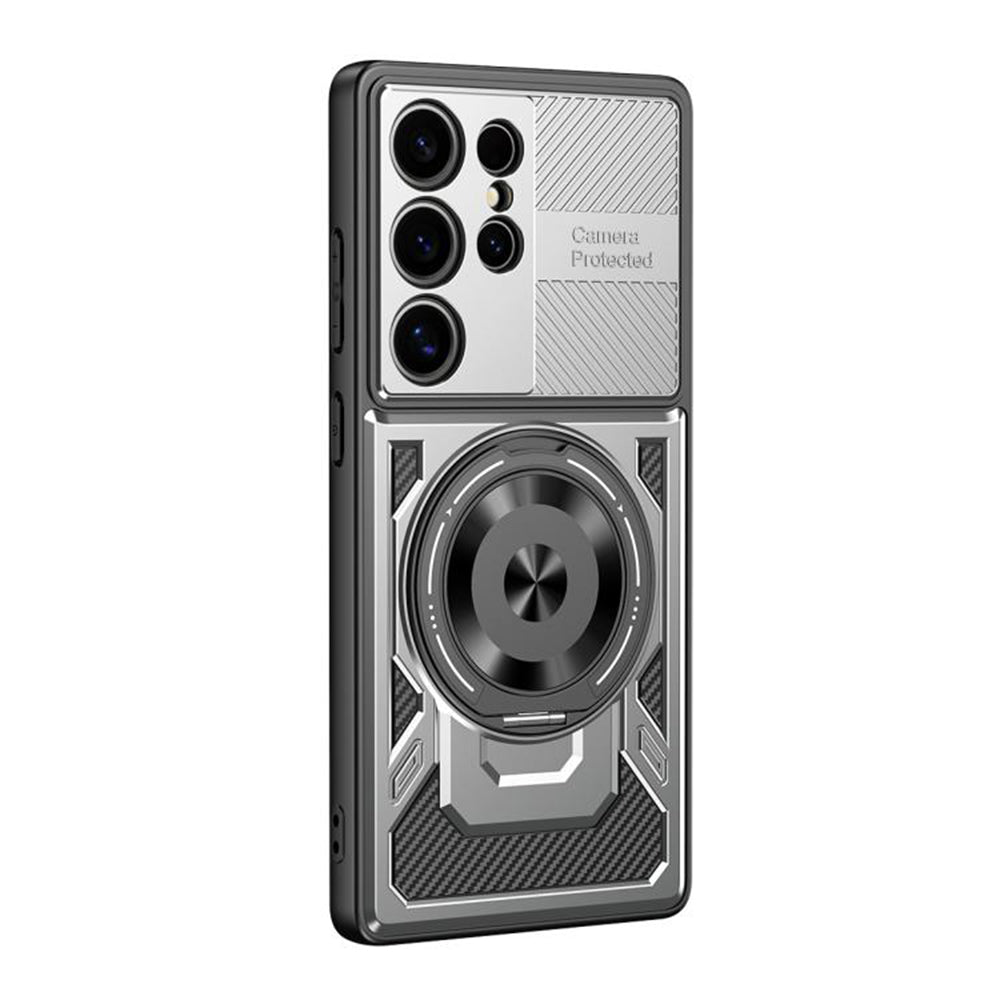 Θήκη για Samsung Galaxy S23 Ultra S918, Techsuit, RuggedCam, Γκρι