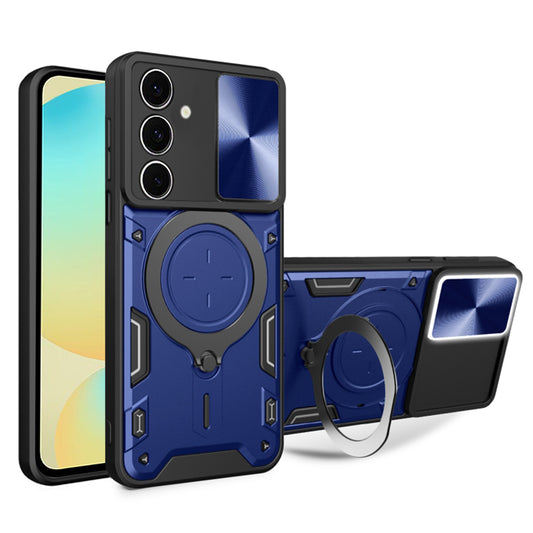 Θήκη για Samsung Galaxy S24 FE S721, Techsuit, CamGuard Pro, Μπλε