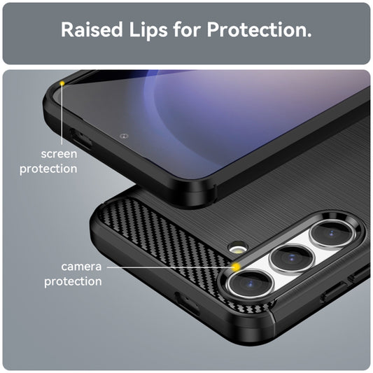 Θήκη για Samsung Galaxy S24 FE S721, Techsuit, Carbon, Μαύρο