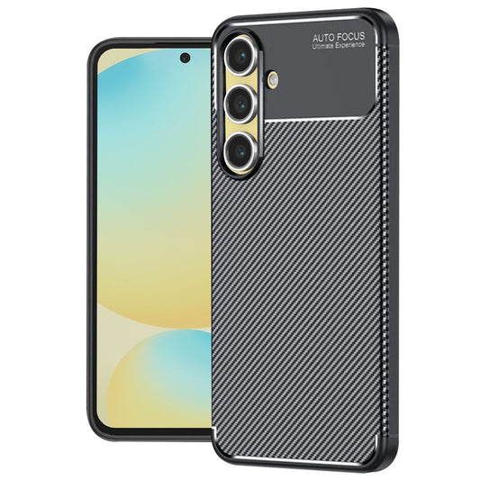 Θήκη για Samsung Galaxy S24 FE S721, Techsuit, CarbonFiber, Μαύρο