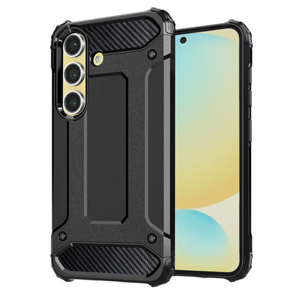 Θήκη για Samsung Galaxy S24 FE S721, Techsuit, Hybrid Armor, Μαύρη