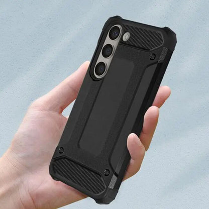 Θήκη για Samsung Galaxy S24 FE S721, Techsuit, Hybrid Armor, Μαύρη