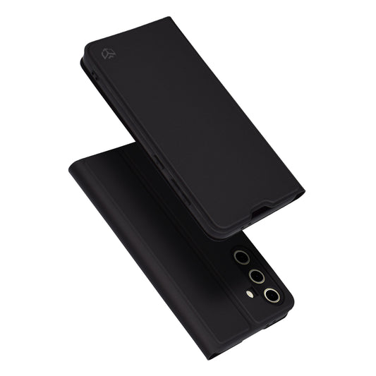 Θήκη για Samsung Galaxy S24 FE S721, Techsuit, Magskin Book, Μαύρη