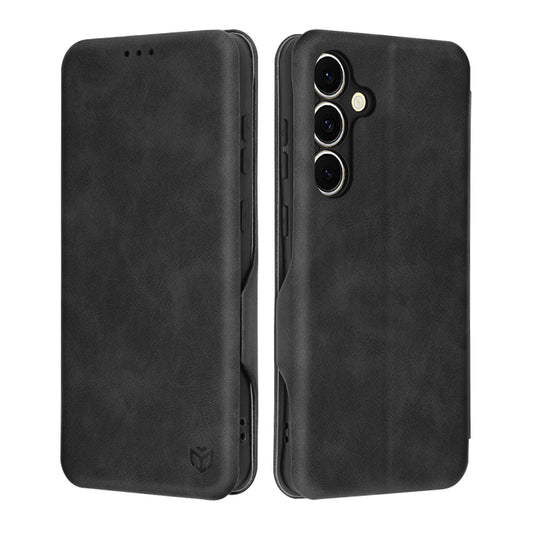 Θήκη για Samsung Galaxy S24 FE S721, Techsuit, Safe Wallet Plus, Μαύρο