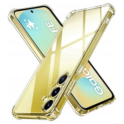 Θήκη για Samsung Galaxy S24 FE S721, Techsuit, Ανθεκτική σε Κρούσεις Διαφανής, Διάφανη