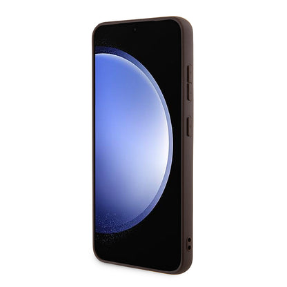 Θήκη για Samsung Galaxy S24+ S926, Guess, 4G Big Logo, Καφέ