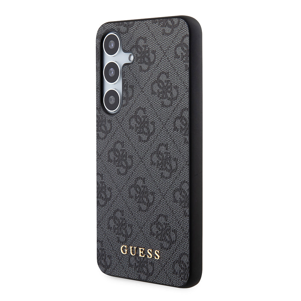 Θήκη για Samsung Galaxy S24+ S926, Guess, 4G Metal Gold Logo, Μαύρη