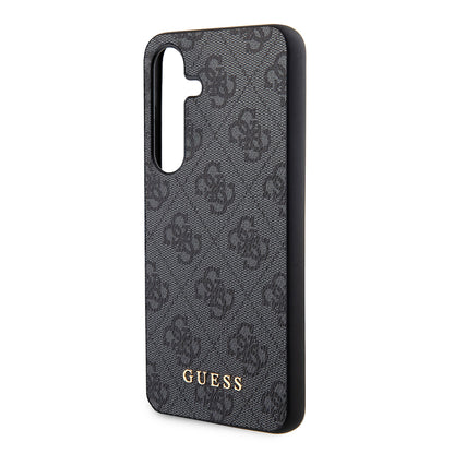 Θήκη για Samsung Galaxy S24+ S926, Guess, 4G Metal Gold Logo, Μαύρη