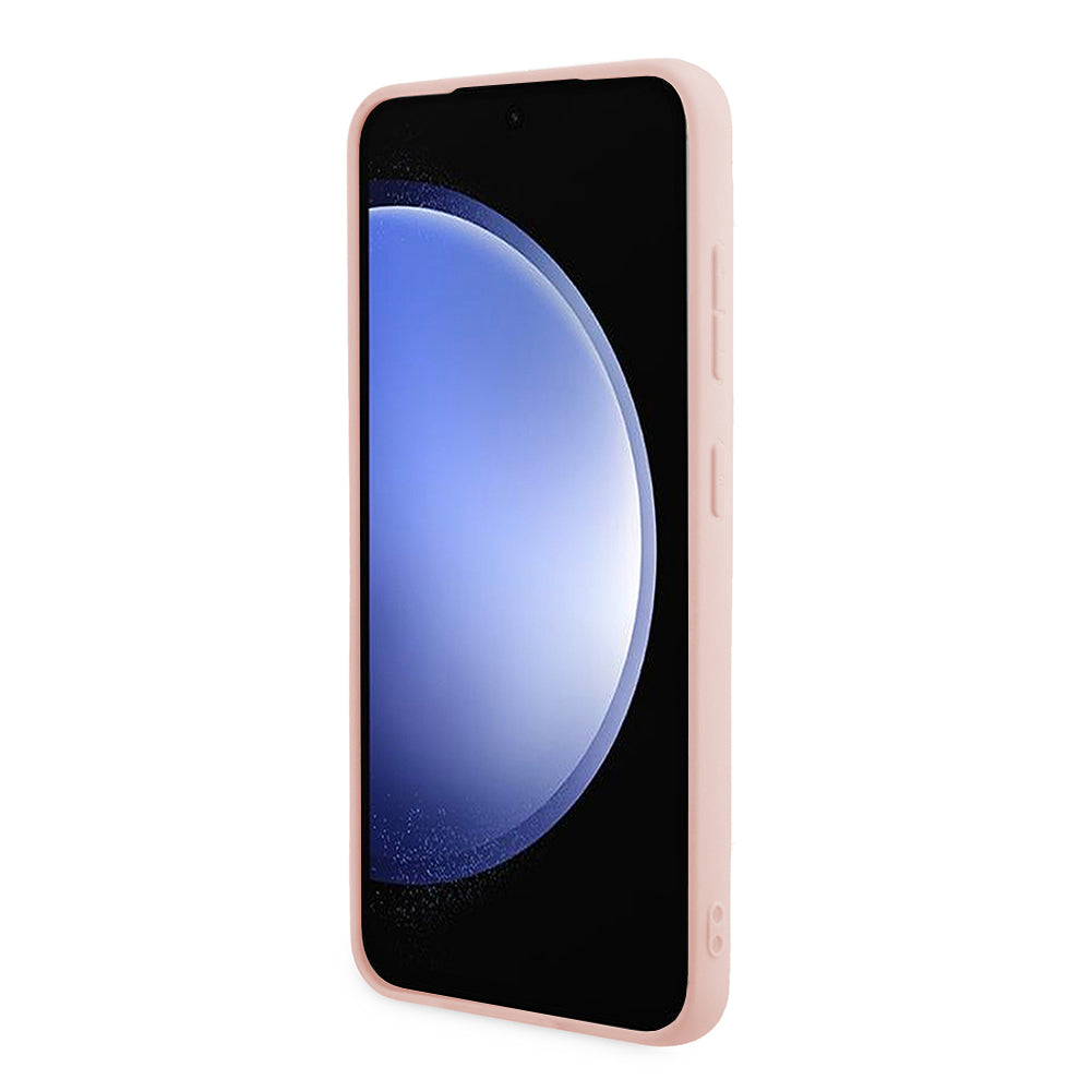 Θήκη για Samsung Galaxy S24+ S926, Guess, Glitter Script, Ροζ