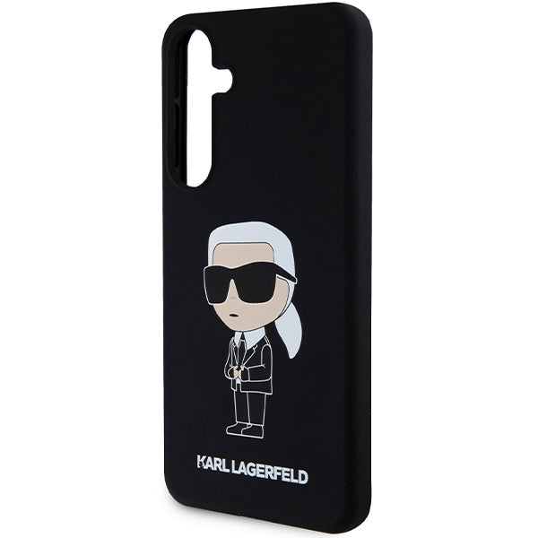 Θήκη για Samsung Galaxy S24+ S926, Karl Lagerfeld, Silicone Ikonik NFT, Μαύρη