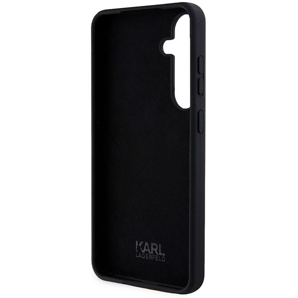 Θήκη για Samsung Galaxy S24+ S926, Karl Lagerfeld, Silicone Ikonik NFT, Μαύρη