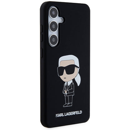 Θήκη για Samsung Galaxy S24+ S926, Karl Lagerfeld, Silicone Ikonik NFT, Μαύρη