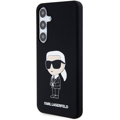 Θήκη για Samsung Galaxy S24+ S926, Karl Lagerfeld, Silicone Ikonik NFT, Μαύρη