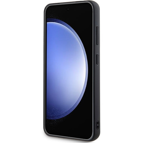 Θήκη για Samsung Galaxy S24+ S926, Karl Lagerfeld, Rhinestone Metal Plate, Μαύρη