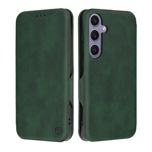 Θήκη για Samsung Galaxy S24+ S926, Techsuit, Safe Wallet Plus, Πράσινο