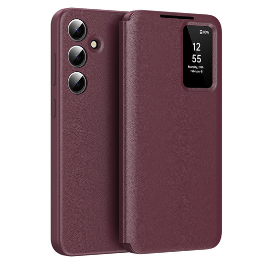Case for Samsung Galaxy S24+ S926, Techsuit, SmartView, Red