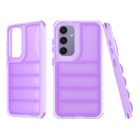 Case for Samsung Galaxy S24+ S926, Techsuit, Wave Shield, Purple