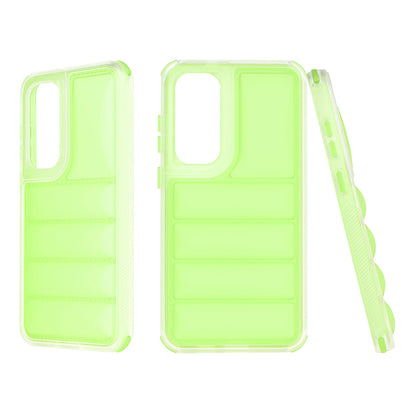 Case for Samsung Galaxy S24+ S926, Techsuit, Wave Shield, Green