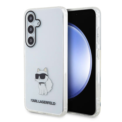 Θήκη για Samsung Galaxy S24 S921, Karl Lagerfeld, IML Luxury Choupette, Διάφανη