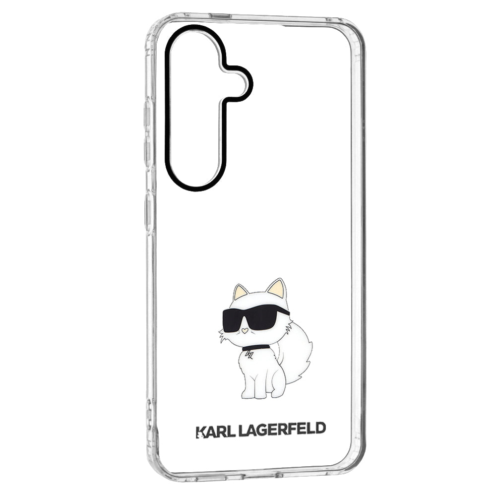 Θήκη για Samsung Galaxy S24 S921, Karl Lagerfeld, IML Luxury Choupette, Διάφανη