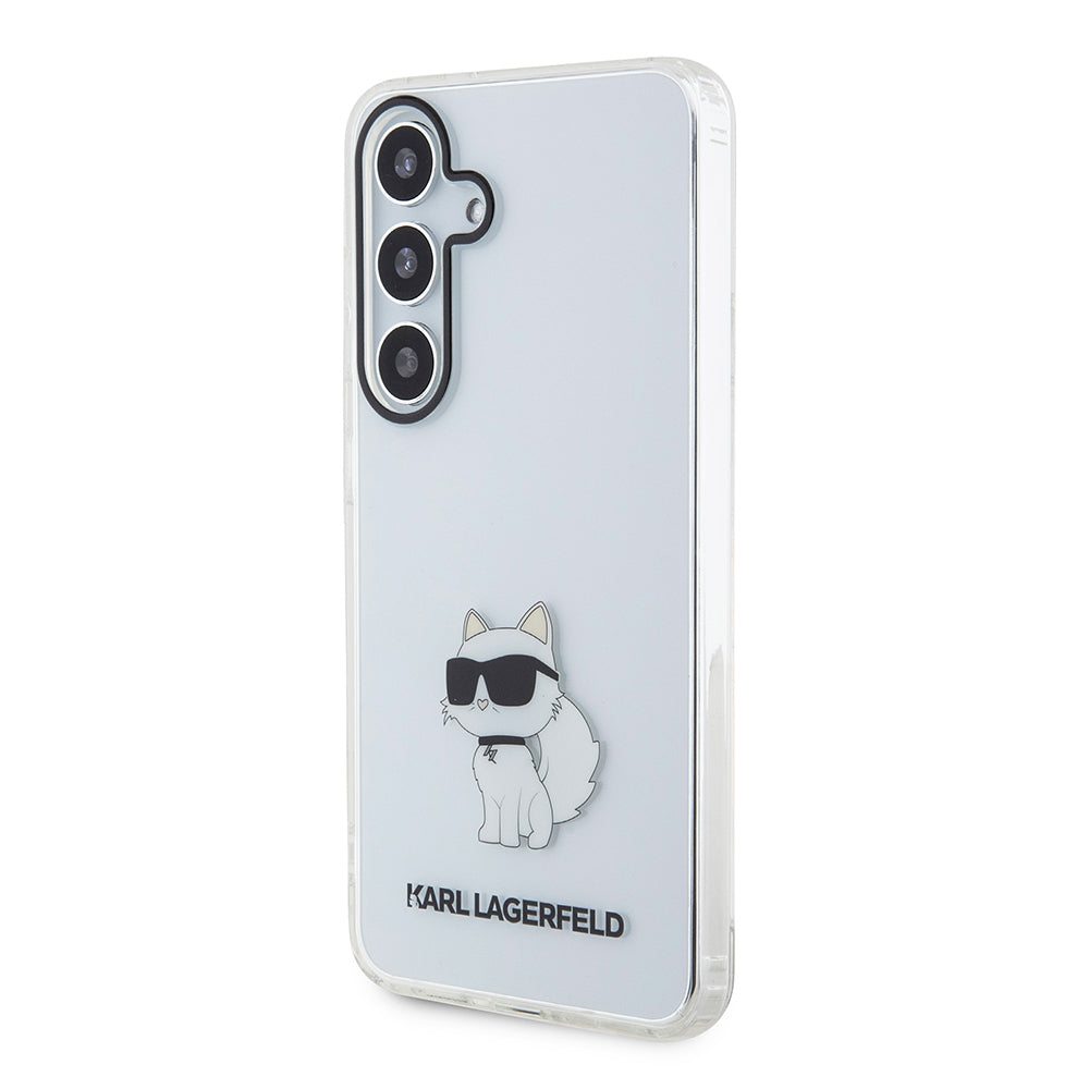 Θήκη για Samsung Galaxy S24 S921, Karl Lagerfeld, IML Luxury Choupette, Διάφανη
