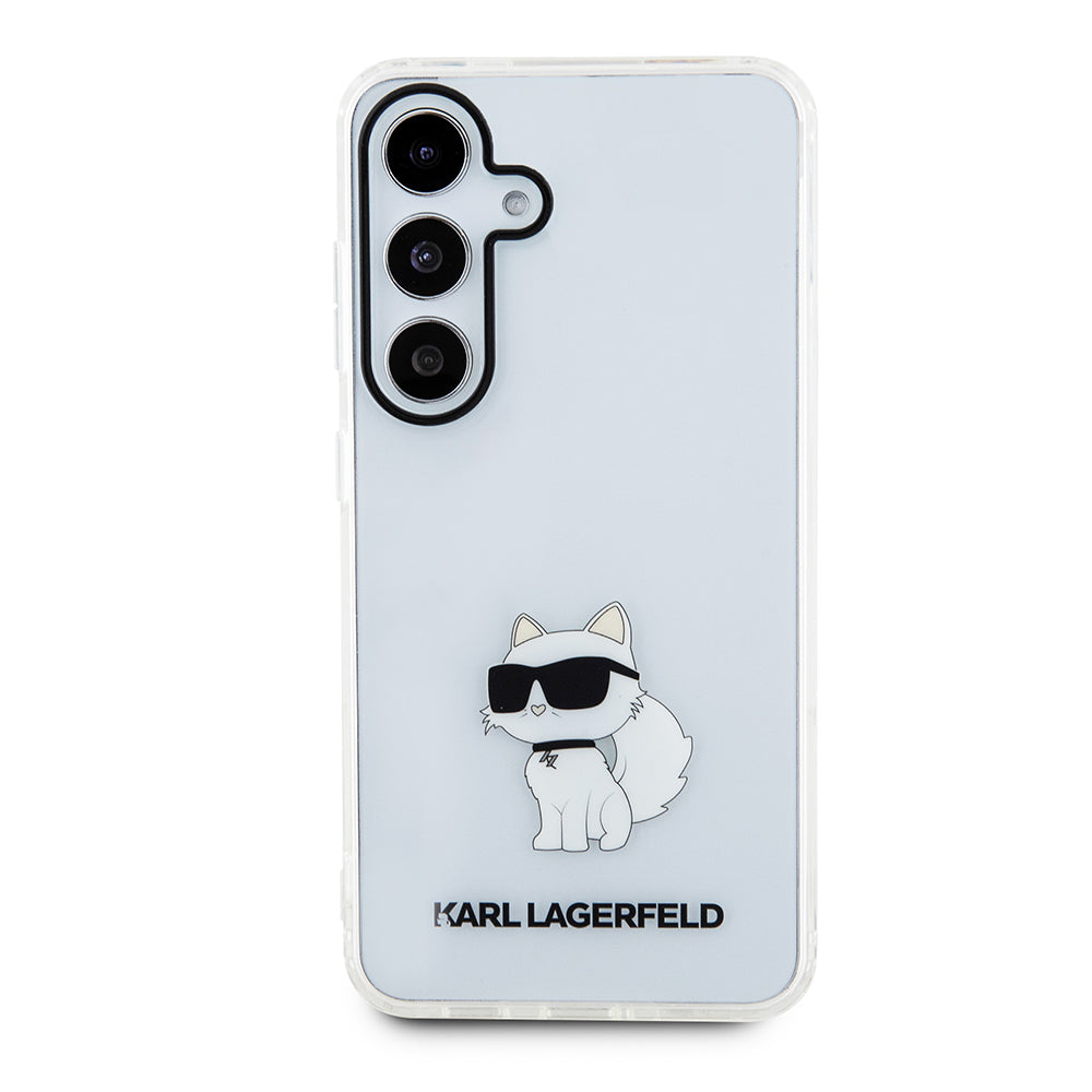 Θήκη για Samsung Galaxy S24 S921, Karl Lagerfeld, IML Luxury Choupette, Διάφανη