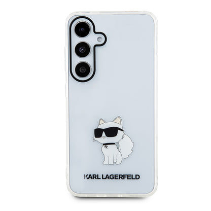 Θήκη για Samsung Galaxy S24 S921, Karl Lagerfeld, IML Luxury Choupette, Διάφανη