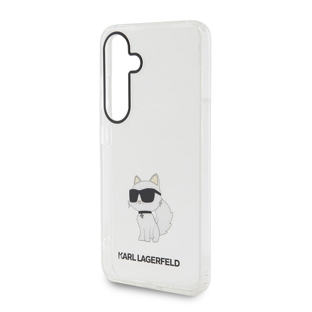 Θήκη για Samsung Galaxy S24 S921, Karl Lagerfeld, IML Luxury Choupette, Διάφανη