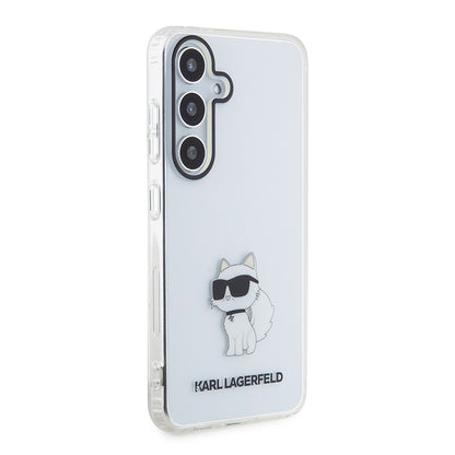 Θήκη για Samsung Galaxy S24 S921, Karl Lagerfeld, IML Luxury Choupette, Διάφανη