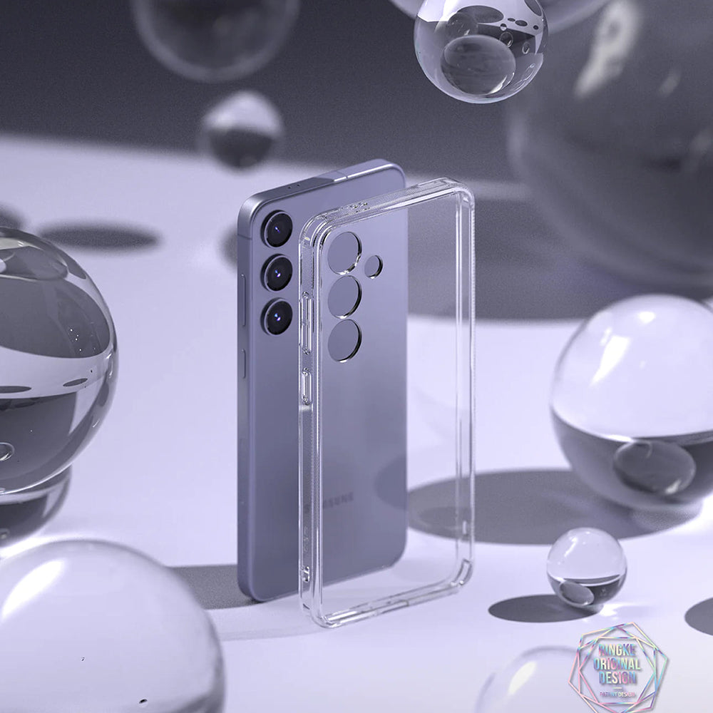 Θήκη για Samsung Galaxy S24 S921, Ringke, Fusion, Διαφανής
