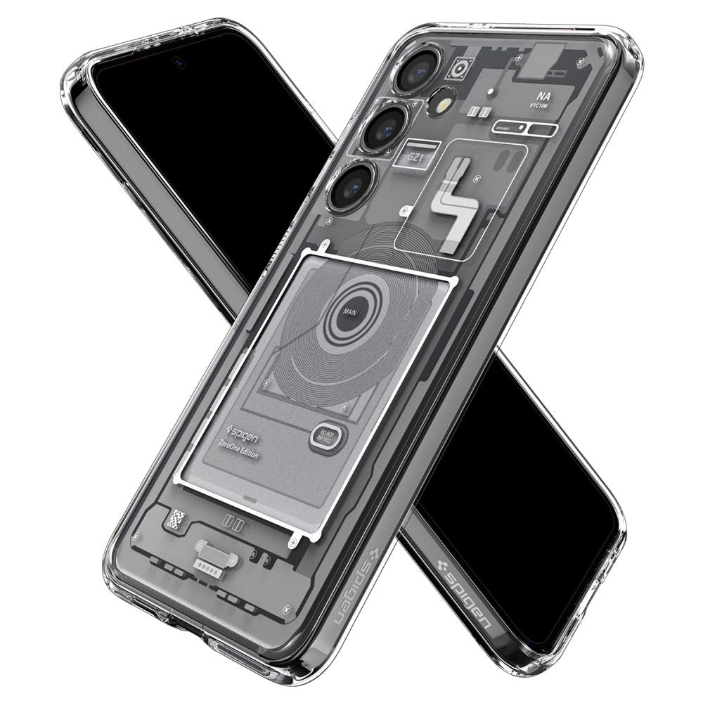 Θήκη για Samsung Galaxy S24 S921, Spigen, Ultra Hybrid Zero One, Λευκή