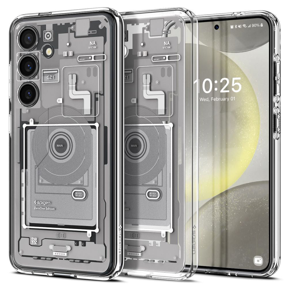 Θήκη για Samsung Galaxy S24 S921, Spigen, Ultra Hybrid Zero One, Λευκή