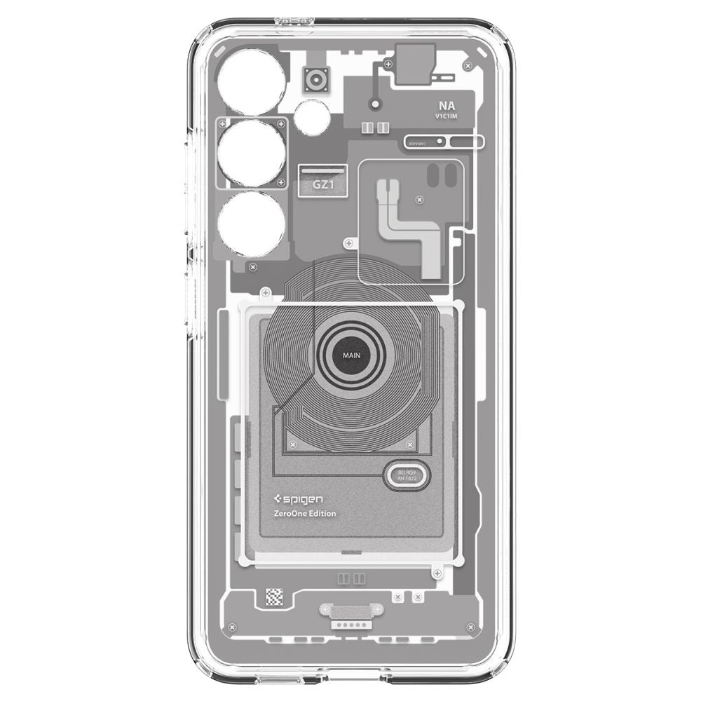 Θήκη για Samsung Galaxy S24 S921, Spigen, Ultra Hybrid Zero One, Λευκή