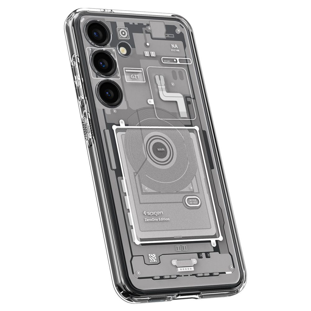 Θήκη για Samsung Galaxy S24 S921, Spigen, Ultra Hybrid Zero One, Λευκή