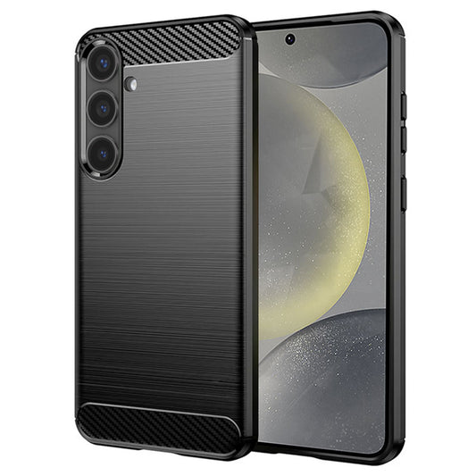 Θήκη για Samsung Galaxy S24 S921, Techsuit, Carbon, Μαύρο