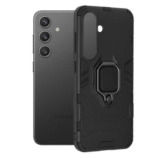 Θήκη για Samsung Galaxy S24 S921, Techsuit, Shield, Μαύρη