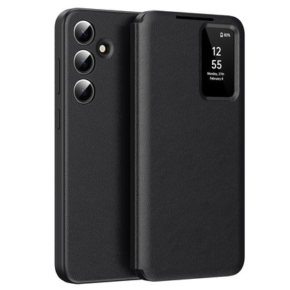 Θήκη για Samsung Galaxy S24 S921, Techsuit, SmartView, Μαύρο