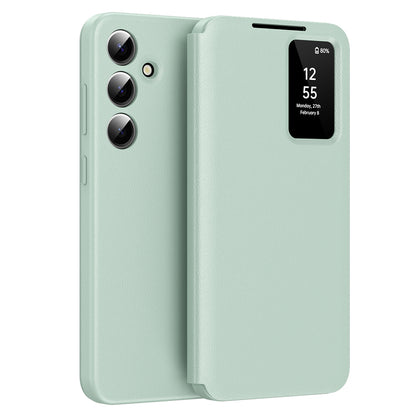 Case for Samsung Galaxy S24 S921, Techsuit, SmartView, Green