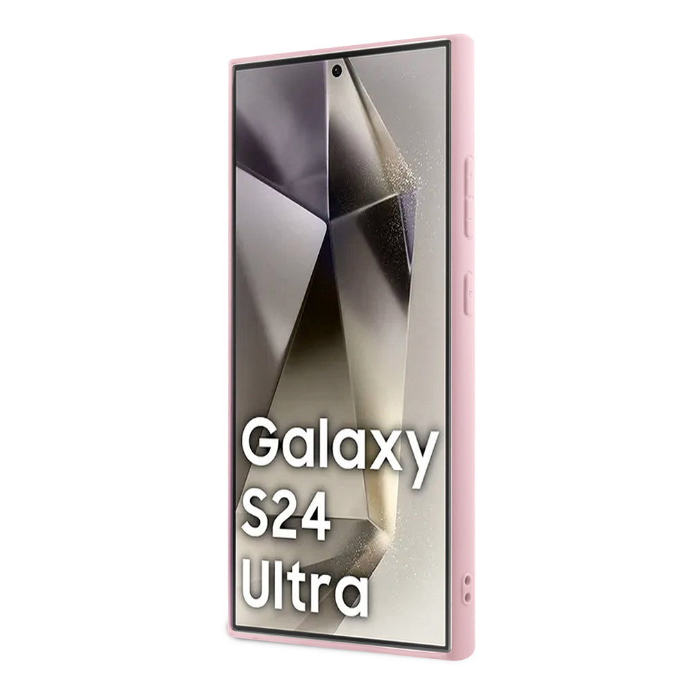 Θήκη για Samsung Galaxy S24 Ultra S928, Guess, Glitter Script, Χρυσή