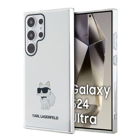 Θήκη για Samsung Galaxy S24 Ultra S928, Karl Lagerfeld, IML Luxury Choupette, Διάφανη