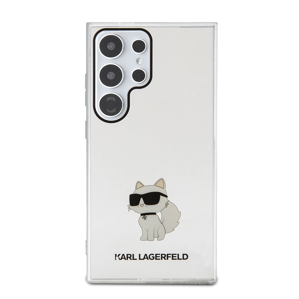 Θήκη για Samsung Galaxy S24 Ultra S928, Karl Lagerfeld, IML Luxury Choupette, Διάφανη