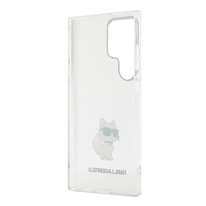 Θήκη για Samsung Galaxy S24 Ultra S928, Karl Lagerfeld, IML Luxury Choupette, Διάφανη