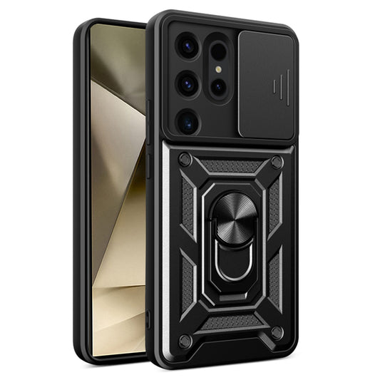 Θήκη για Samsung Galaxy S24 Ultra S928, Techsuit, CamShield, Μαύρο