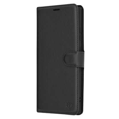 Θήκη για Samsung Galaxy S24 Ultra S928, Techsuit, Leather Folio, Μαύρο