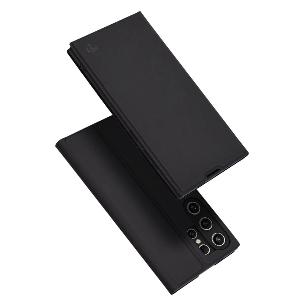 Θήκη για Samsung Galaxy S24 Ultra S928, Techsuit, Magskin Book, Μαύρη